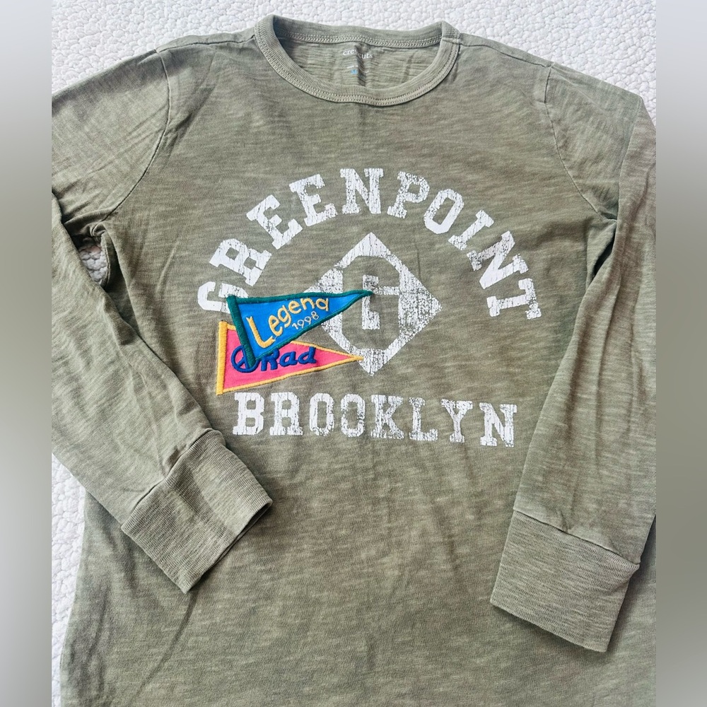 J Crew Crewcuts Longsleeve Tee M